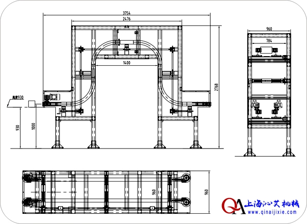 鋁型材對夾式提升機示意圖 鋁型材對夾式提升機示意圖